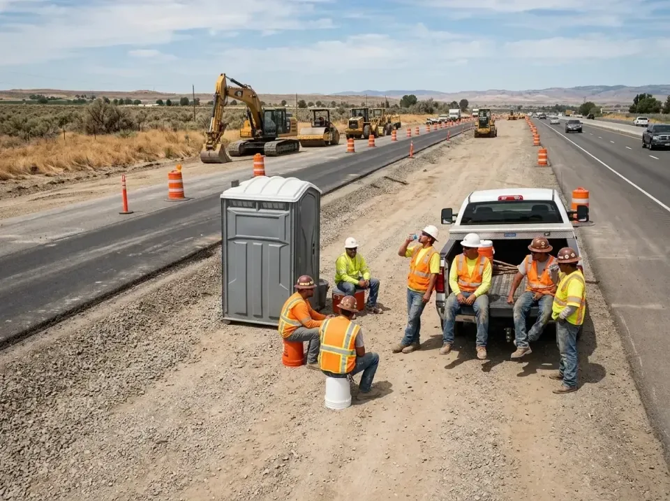 highway-road-construction-crew-007 — frequently asked questions, Porta Potty and Restroom Rentals in Sturgeon Bay, WI